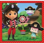 Clementoni Children's Puzzle Super Color Gabbys Dollhouse 3x48 pcs 1200-25300 8005125253005